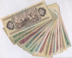 15db-os vegyes magyar forint bankjegy tétel T:III,III-