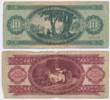 1949. 10Ft + 1949. 100Ft T:III,III-
Adamo F3, F28