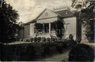 1937 Lőkösháza, Gróf Üchtritz Amádé kastély (Bánhidy kastély). Haider Vilmos fényképész felvétele (Rb)