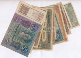 1914-1920. 11db-os vegyes magyar korona bankjegy tétel T:III,III-,IV