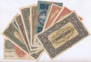 1915-1920. 12db-os vegyes magyar korona bankjegy tétel T:II,III,III-