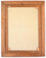 cca 1850 Jelzés nélkül: Az ifjú Ferenc József. Olaj, vászon, restaurált, keretben,  93×74 cm / cca 1...