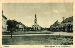 12 db régi magyar városképes lap a 40-es évekből / 12 pre-1945 Hungarian town-view postcards from the 40s