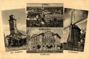12 db régi magyar városképes lap a 40-es évekből / 12 pre-1945 Hungarian town-view postcards from th...