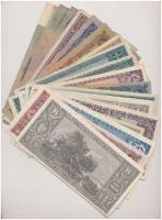 Vegyes: 23db-os pengő bankjegy tétel, mind különféle T:II-III