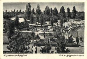 Hajdúszoboszló, Gyógyfürdő, Park és gyógymedence, fürdőzők (EB)