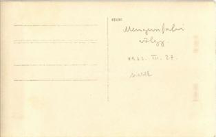 1932 Tátra, Tatry; Menguszfalvi-völgy télen, síelők / Mengusovská dolina / valley in winter, skiers....