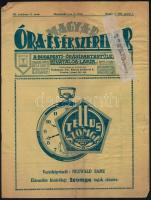 1934 Bp., Magyar Óra- és Ékszeripar XII. évfolyamának 11. száma, 12p