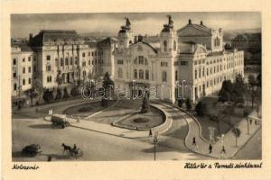 36 db régi magyar és történelmi magyar városképes lap, közte pár fotó; vegyes minőség / 36 pre-1945 ...