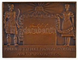 1930. "M. Kir. Bethlen Gábor 10. Honvéd Gyalogezred Tisztikara / Minden tettel hazádat szolgáld...