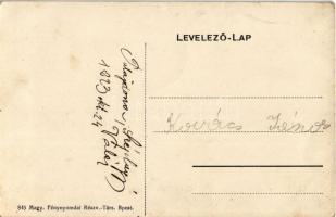 Győr, Csanakhegy; Községháza, Szentháromság szobor