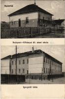Budapest XXII. Budafok, Kőbányai állami elemi iskola (mai Árpád Utcai Német Nemzetiségi iskola), igazgatói lakás