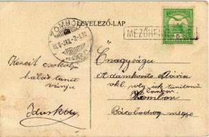 1909 Mezőhegyes, Cukorgyár a mészégető kemencével