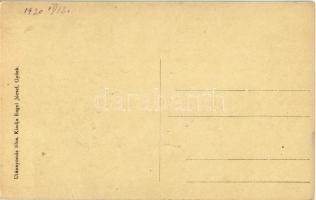 Gyönk, Kossuth tér. Kiadja Engel József