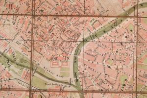 Neuester Plan von Wien in IX Bezirken. mit der neuesten Strassenbezeichnung. Carl Gerold's Sohn...