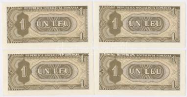 Románia 1966. 1L (4x) sorszámkövetők T:I
Romania 1966. 1 Leu (4x) sequential serials C:UNC
Krause ...