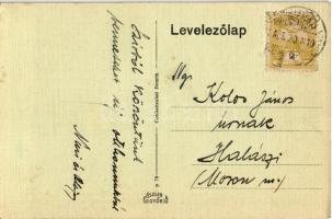 Sopronhorpács, Római katolikus templom és iskola. Goldschmied Henrik kiadása