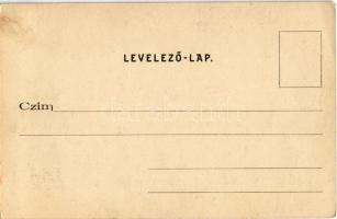 Siófok, Halászat a Balatonon IV. rész. A háló behúzása. kiadja Ellinger Ede fényképész (EK)