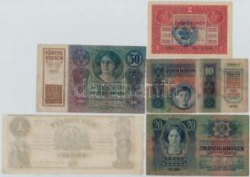 1852. 1Ft "Kossuth bankó" kitöltetlen "D", ívszéllekkel + 1913. 20K fekete "...