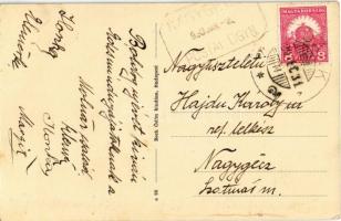 1930 Jánk (Jánkmajtis), Községháza, Római katolikus templom, Gróf Hadik Barkóczy kastély. Beck Ödön ...