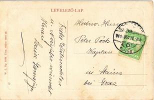 1911 Szekszárd, Szegszárd; Széchenyi utca, Szekszárd szálló és kávéház. W.L. Bp. 5056