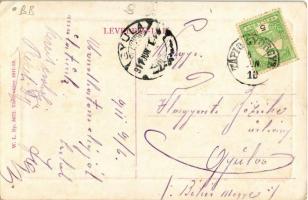 1911 Tápiógyörgye, Kossuth Lajos tér, útépítés, üzletek. W.L. Bp. 5872.  (EK)