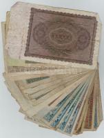 Német Birodalom / Weimar Köztársaság 1908-1923. 20db-os vegyes német bankjegy tétel T:III,III-
Germ...