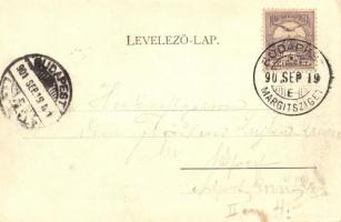 1901 Budapest XIII. Főhercegi palota a Margitszigeten. Kiadja Mezei Antalné (EK)