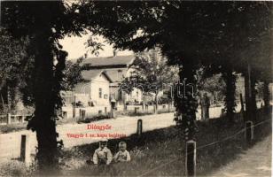 1908 Diósgyőr (Miskolc), Vasgyár I. sz. kapu bejárata (EK)