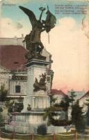 1912 Budapest I. Honvéd szobor, kávéház (EK)