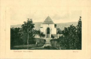 Tállya, Séta tér, Báró Mailloth de la Treville György halotti kápolnája. W. L. Bp. 5574. Kiadja Auerswald Gyula