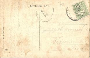 Miskolc, Rudolf laktanya, katonák. W. L. Bp. 1079.  (EB)