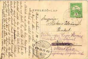 1909 Kovászna, Covasna; Pokolsár gyógyfürdő, Manya Dávid üzlete. Bogdán F. fényképész / spa, shop (E...