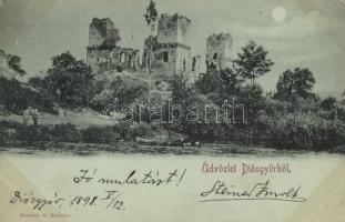 1898 Diósgyőr (Miskolc), vár. Kiadja Ferenczi B. (EK)