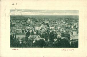 1914 Miskolc, látkép az Avasról. W. L. Bp. 6195. (EK)