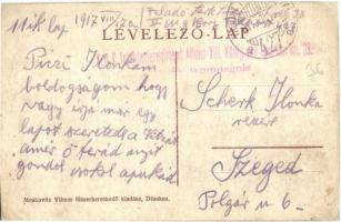 1917 Désakna, Ocna Dejului; Lajos tárna. Kiadja Moskovitz Vilmos / mine adit + K.u.K. Infanterieregi...