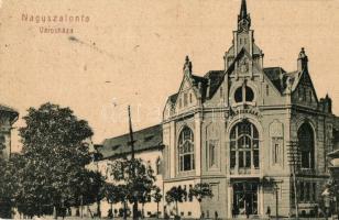 1909 Nagyszalonta, Salonta; Városháza. W. L. / town hall (EK)