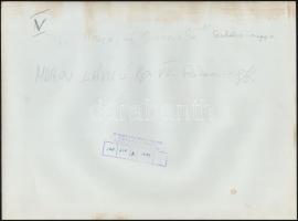 Marosi László(?-?): Szociofotók, 5 db, hátoldalon feliratozva, 40×30 cm