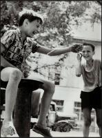 Marosi László(?-?): Szociofotók, 5 db, hátoldalon feliratozva, 40×30 cm