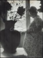 Marosi László(?-?): Szociofotók, 5 db, hátoldalon feliratozva, 40×30 cm