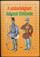 A szabadságharc katonai története. Pákozdtól világosig. 1848-1849. Szerk.: Bona Gábor. Bp., 1998, Zrínyi. Kiadói kartonált papírkötés, jó állapotban.   A szerző, Bona Gábor (1948-): hadtörténész dedikációjával H. Szabó Lajos (1931-2016) Bél Mátyás-díjas helytörténész-helytörténeti író névbejegyzésével, magánkönyvtári bélyegzőjével.