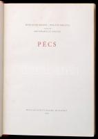 Dercsényi Dezső - Pogány Frigyes: Pécs. Városképek - Műemlékek sorozat. Bp., 1956, Műszaki. Kiadói e...