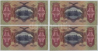 1930. 100P (4x) sorszámkövetők T:I-