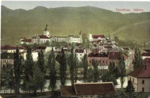 Rózsahegy, Ruzomberok; látkép, templomok / general view with churches