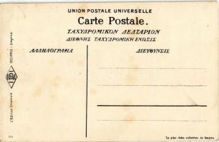 Izmir, Smyrna; Faubourgs, Cordelio /  street view with restaurant  (fl)