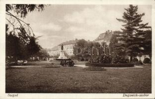 Szeged Dugonics szobor
