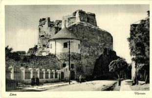 Léva, Levice; várrom / castle ruins (EB)