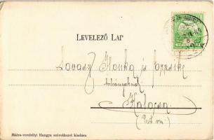 1912 Mátraverebély, Hangya szövetkezeti üzlete és saját kiadása