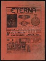 1914 Magyar Órások Szaklapja és Magyar ékszeripar. XVI. évf. 5. sz., 1914. március 1. Szerk.: Nagy L...