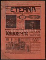 1915 Magyar Órások Szaklapja és Magyar ékszeripar. XVII. évf. 22-23. sz., 1915. december 1. Szerk.: ...